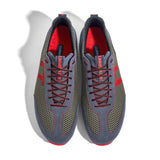 Laufschuh Runnertune Pace Colors – bronzefarbenes Mesh und graues Velour, schwarze Sohle – Paaransicht von oben