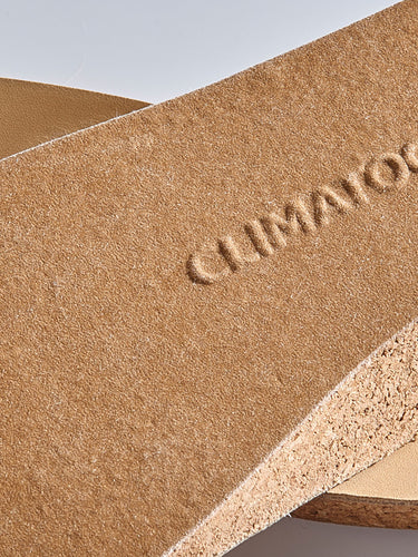 Fußbett Climatocork – Lederbezug natur – Paaransicht